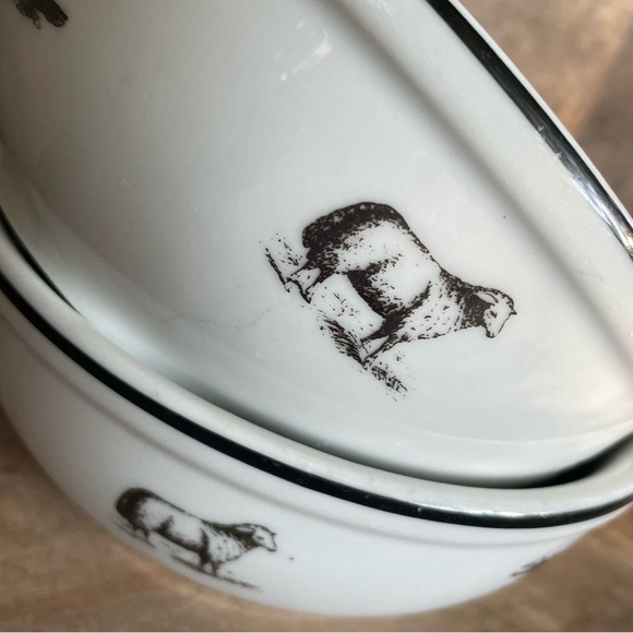 Farm Animal Crockery Bowls- Set of Two - Picture 15 of 15